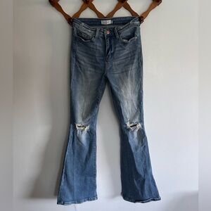 Flared Windsor jeans